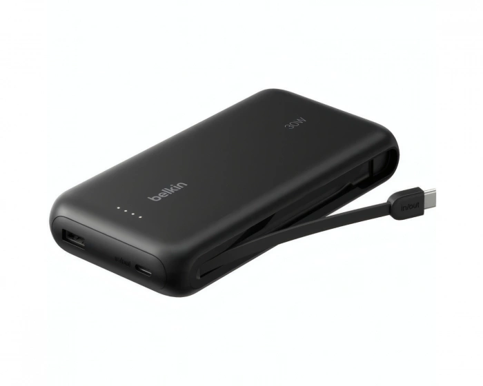 Belkin PD30W 20000 mAh Power Bank with Integrated Cable