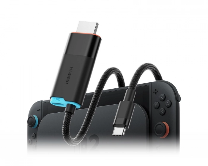 Hagibis 4K USB-C to HDMI Cable for Nintendo Switch 1/2