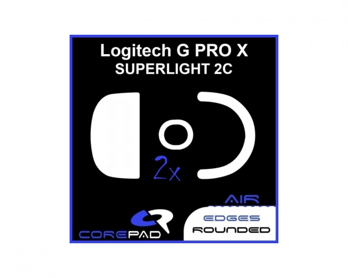 Corepad Skatez AIR for Logitech G PRO X SUPERLIGHT 2C Compact