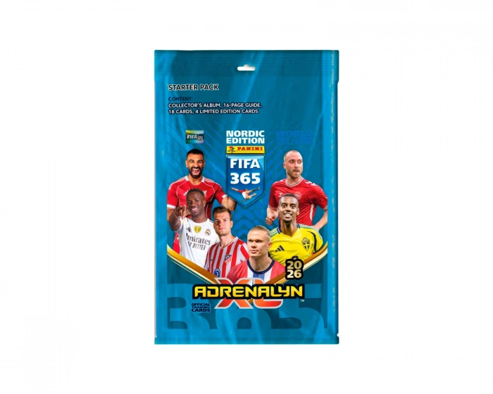 Panini FIFA 365 AdrenXL 2026 Starter Pack - Football Cards