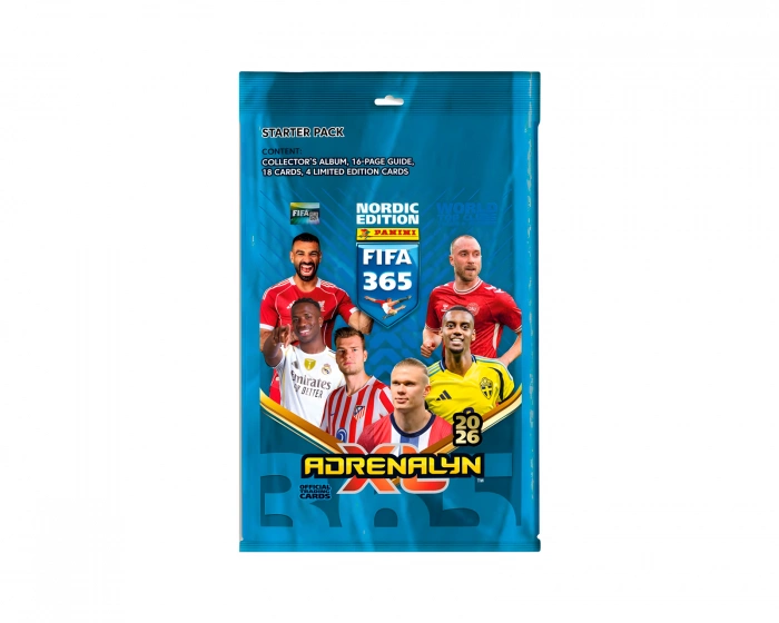 Panini FIFA 365 AdrenXL 2026 Starter Pack - Football Cards