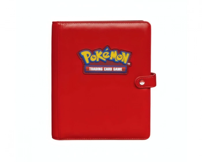 Pokémon Premium Red Snap Binder