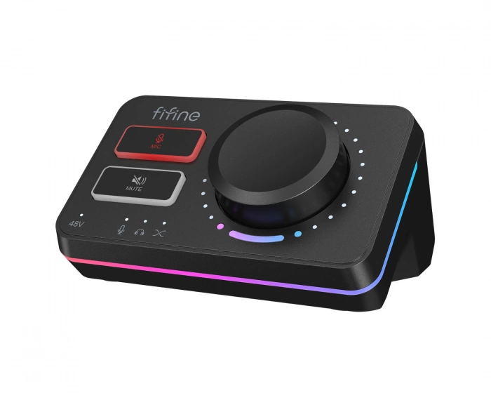 Fifine AmpliGame SC9 Audio Mixer - Black