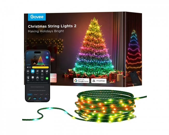 Govee String Lights 2 Smart Christmas Lights – 30 meters