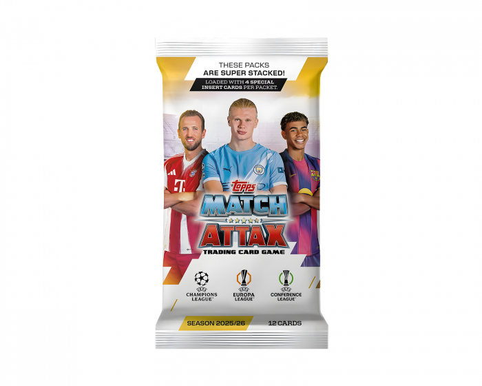 Topps Match Attax Cards UCL 25/26 Booster - Football Cards