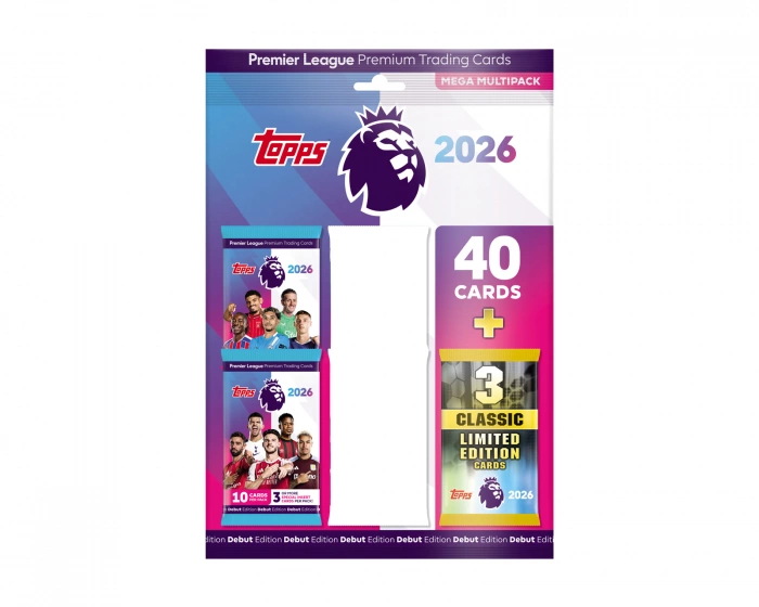 Topps Premier League Mega Pack 25/26 - Football Cards
