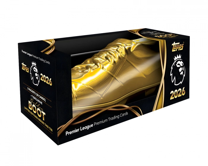 Topps Premier League Golden Boot Tin W2 - Football Cards