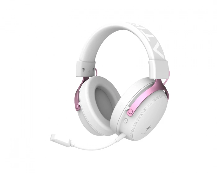 ATK N9 Ultra Wireless Gaming Headset - White Pink