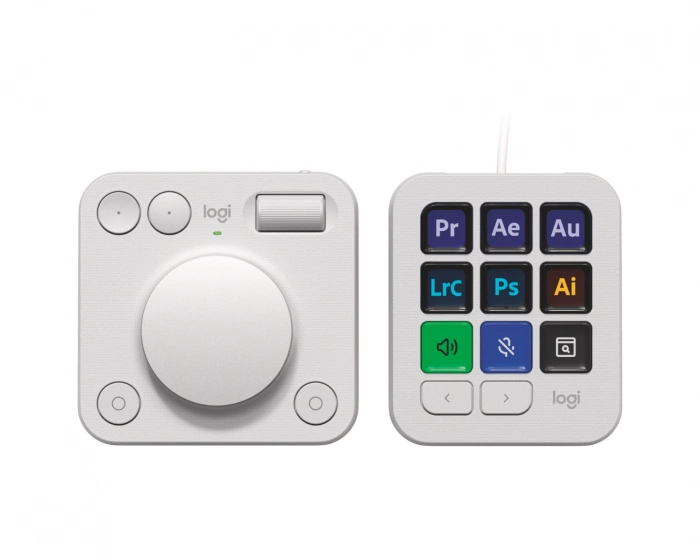 Logitech MX Creative Console - Pale Grey