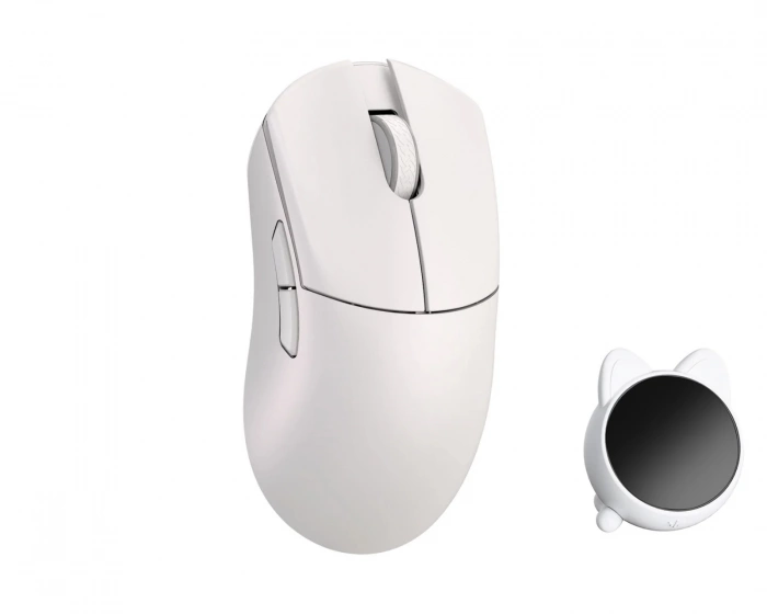WLMouse Huan Stainless Magnesium Alloy Wireless Gaming Mouse - White