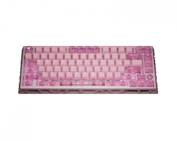 Gateron x Sikakeyb FORT 75 Limited Edition Magnetic Keyboard - Pink