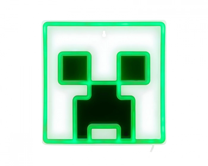 Paladone Minecraft Creeper Wall-Mountable LED Neon Light