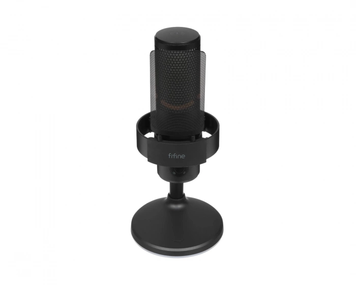 Fifine A9S Black RGB Condenser Microphone for Recording