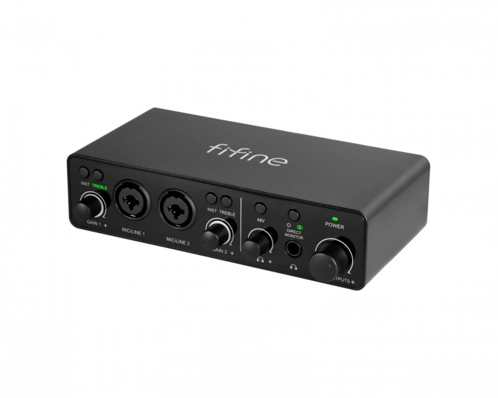 Fifine Ampli3 Sound Card XLR & TRS - Black