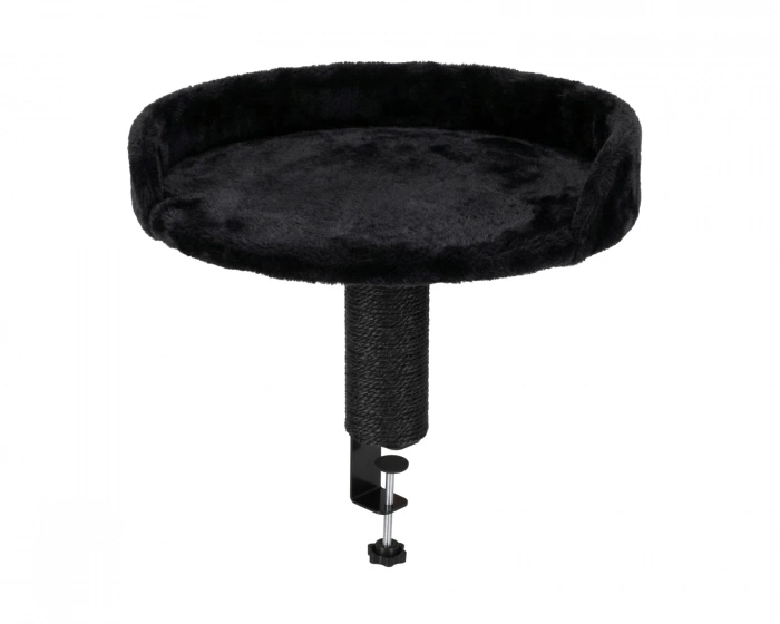 MaxMount Table-Mounted Cat Bed Large - Black