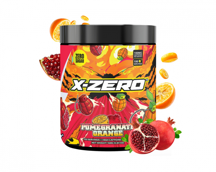 X-Gamer Pomegranate Orange - 100 Servings