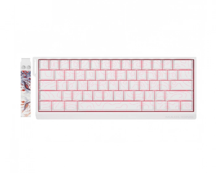 FGG MAD60 Flagship HE ANSI Keyboard [Magneto Gaming] - White
