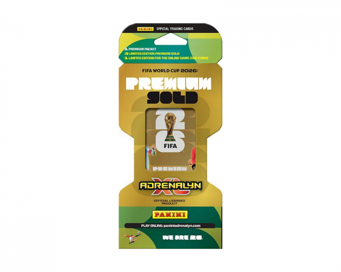 Panini World Cup 2026 Premium Gold Booster