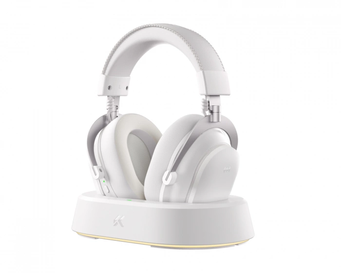 MCHOSE V9 Turbo Wireless Headset - Icy White