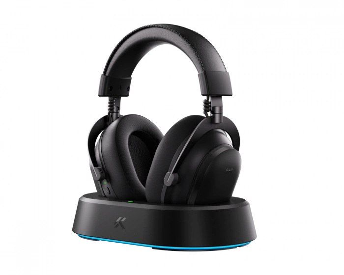 MCHOSE V9 Turbo Wireless Headset - Steel Black