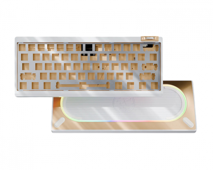 Wuque Studio Zoom64 Case Kit - Moonstone White