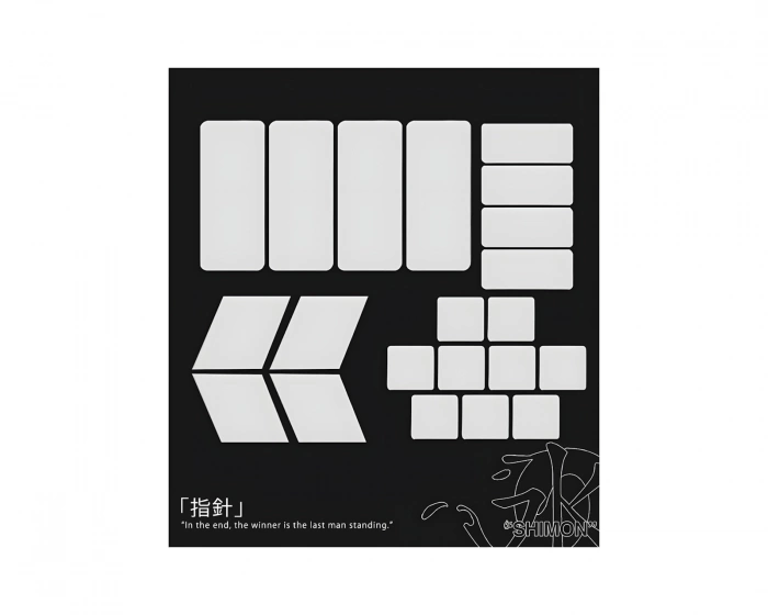 Mizu Works Shimon Grips - DIY Pre-Cut - White