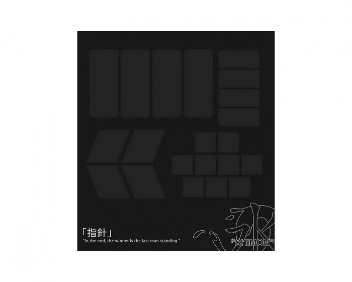 Mizu Works Shimon Grips - DIY Pre-Cut - Black