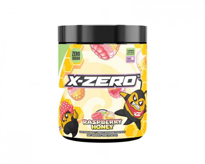 X-Gamer X-Zero Raspberry Honey - 100 Servings