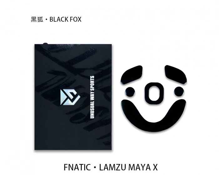 Unusual Way Sports Black Fox Skates - Lamzu Maya X