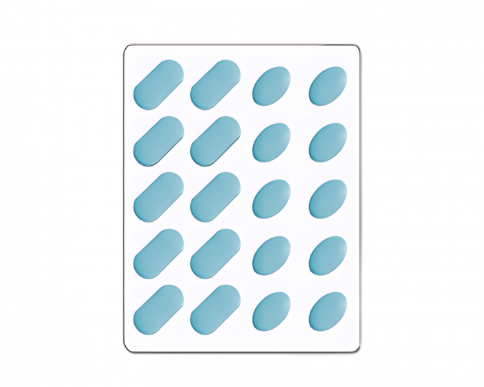 Unusual Way Sports Capsule Cyan - Universal skates - 40 pcs