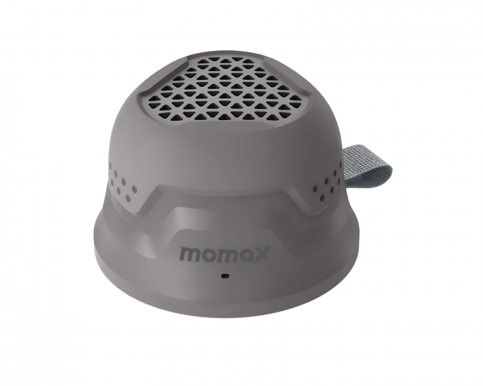 Momax 1-Vibe Go Rugged Magnetic Wireless Speaker – Grey