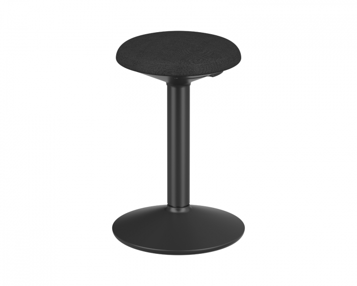 MaxMount Ergonomic Height Adjustable Wobble Stool - Black