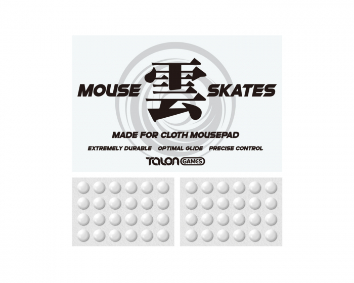 TalonGames Kumo - Speed Mouse Skates - 48 Dots - 6mm