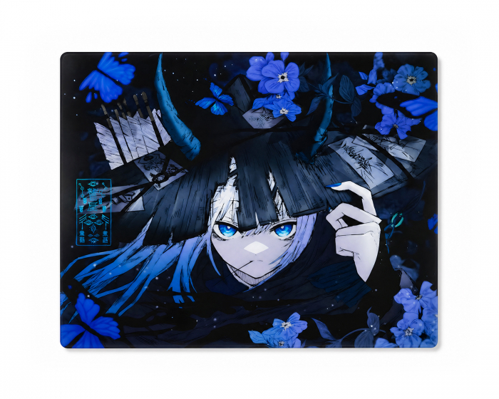 Abyss Gaming Veil Glass Mousepad