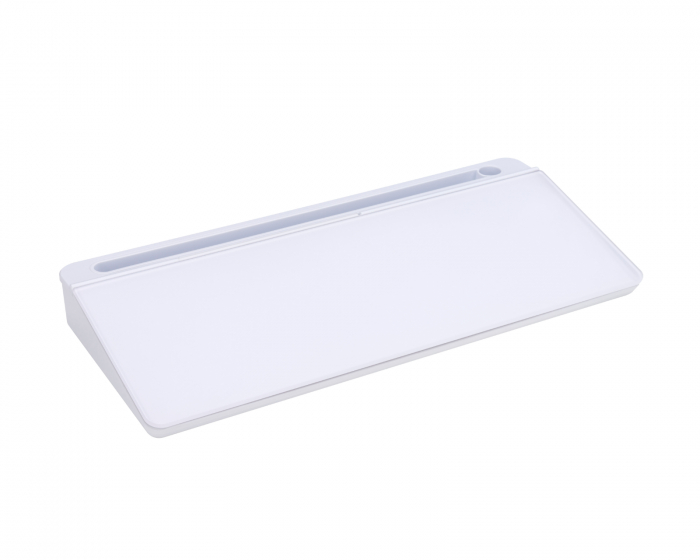 MaxMount Glass Desktop Whiteboard with Stand 40 cm - White