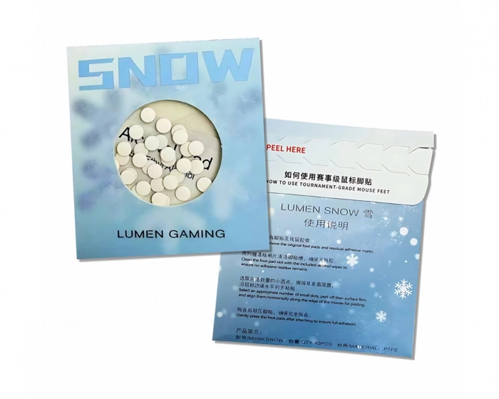 Lumen SNOW Mouse Skates Universal 6mm Dots - 40pcs