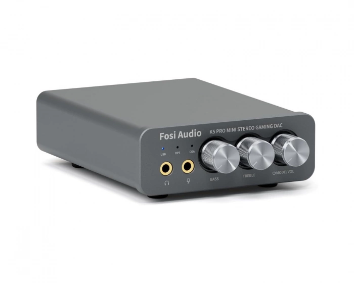 Fosi Audio K5 Pro Gaming DAC - Headphone Amplifier