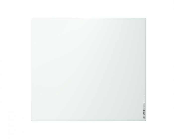 Superglide Glass Mousepad v3 XLE - Type-S - White