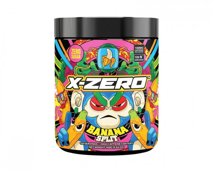 X-Gamer X-Zero Banana split - 100 Servings