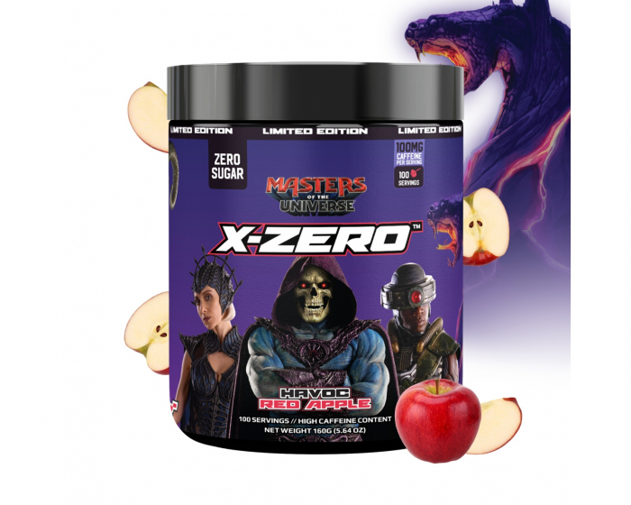 X-Gamer X-Zero Masters of the Universe Havoc Red Apple - 100 Servings
