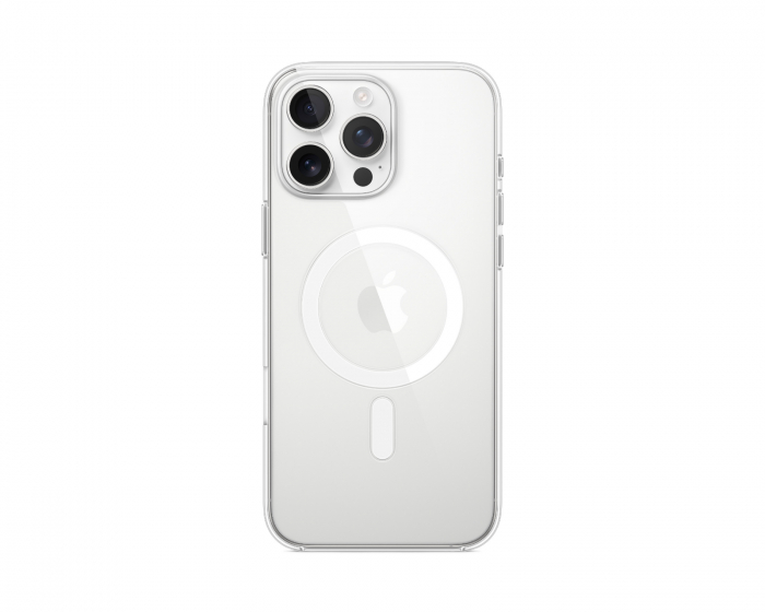 Apple iPhone 16 Pro Max Silicone Case with MagSafe - Clear