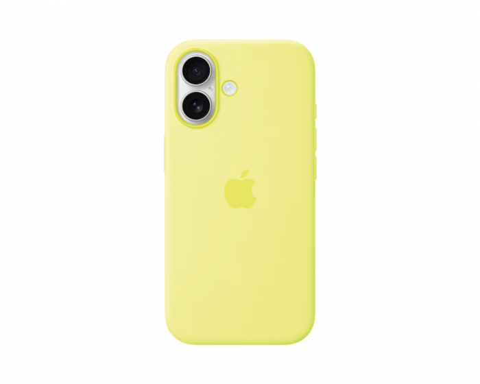 Apple iPhone 17 Silicone Case with MagSafe - Neon Yellow
