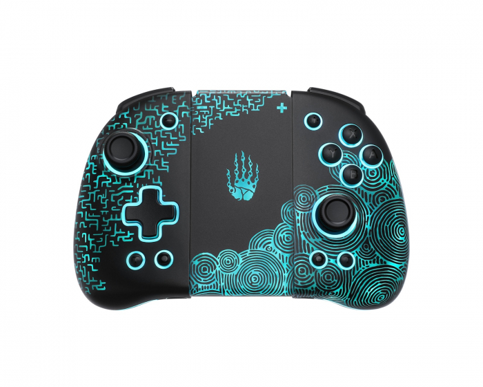 Funlab Luminous Wireless Joy-Pad with Charging Grip for Nintendo Switch - Zonaite Black