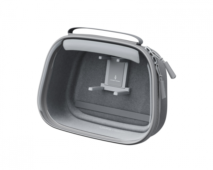 VAREYGEEK Crystal Shell Controller Carrying Case - Gray