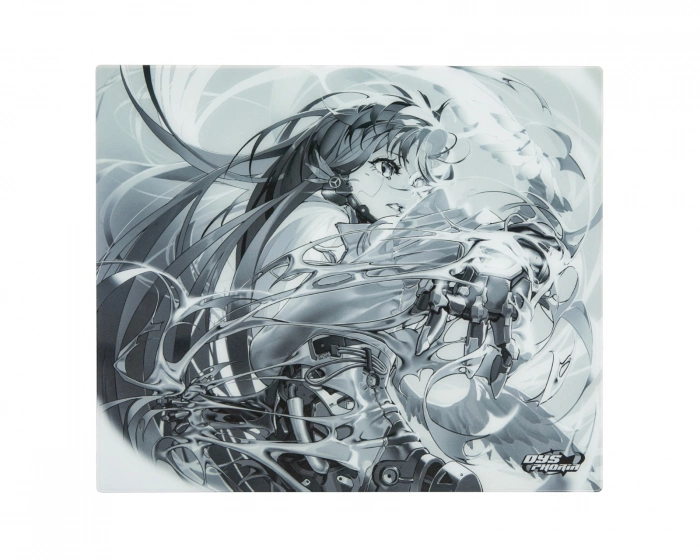 Dysphoria The Advent Glass Mousepad - Monochrome Edition