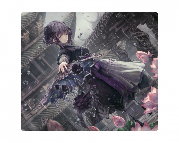 Behre Gaming Black Lotus 2.0 - Glass Mousepad