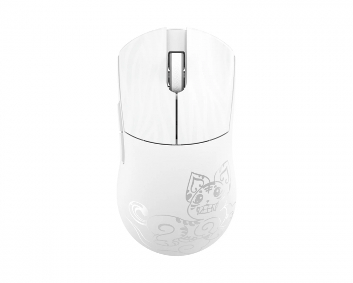WLMouse Huan x Xi'an Museum Magnesium Wireless Gaming Mouse - White/Silver - Limited Edition