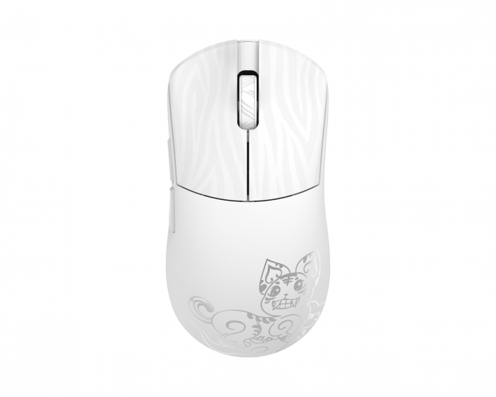 WLMouse Huan M x Xi'an Museum Magnesium Wireless Gaming Mouse - White/Silver - Limited Edition