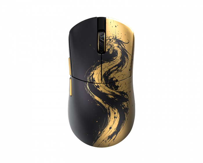 WLMouse Huan M x Xi'an Museum Magnesium Wireless Gaming Mouse - Black/Gold - Limited Edition