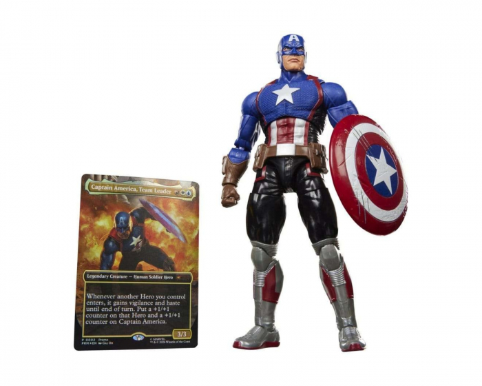 Magic: the Gathering Marvel Super Heroes Marvel Legends Action Figure Captain America (Avengers: Twilight) - 6 in